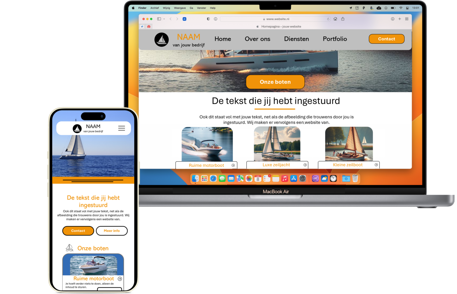 Website laten ontwerpen fotografie