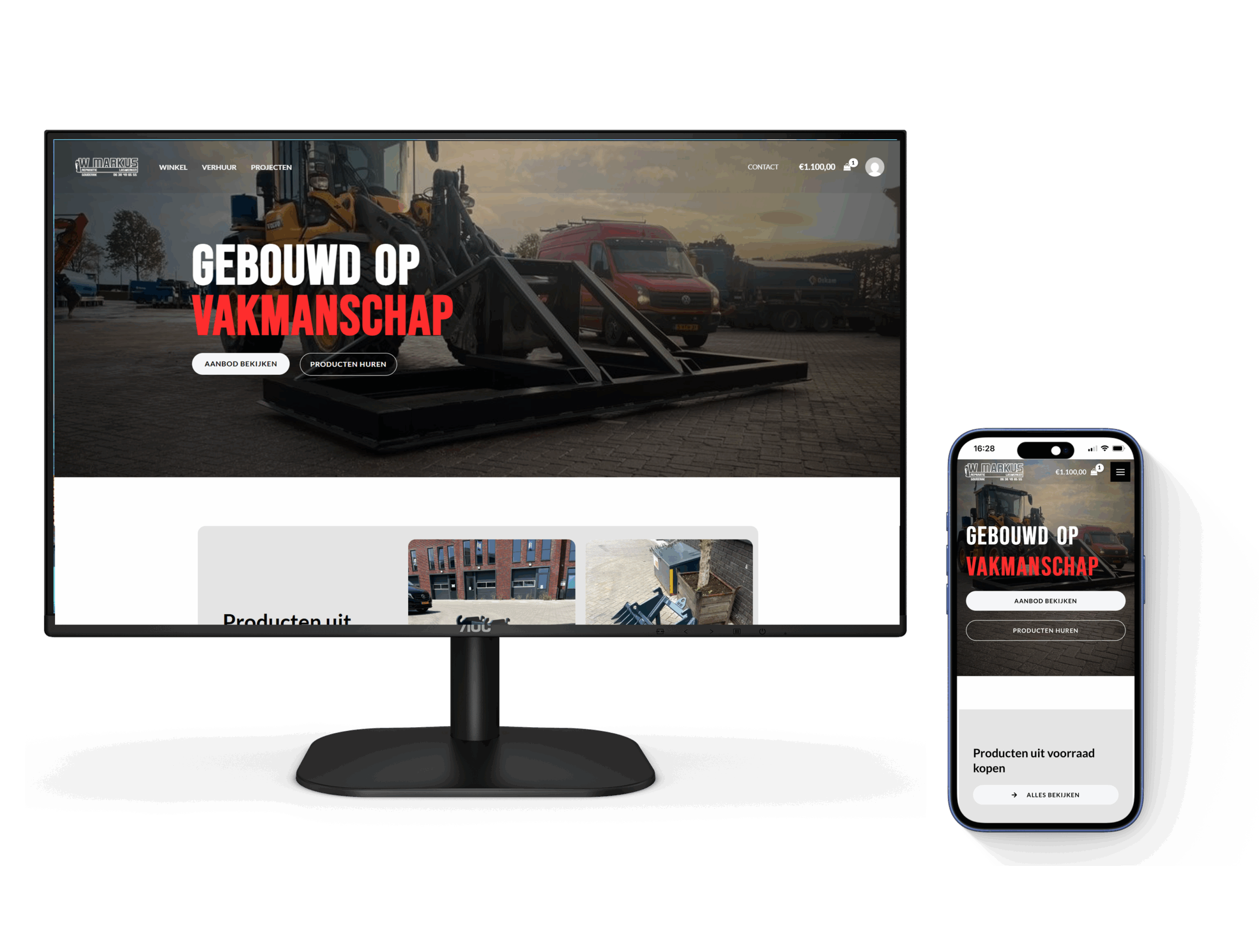 Verhuur en verkoop van egalisatieschuiven